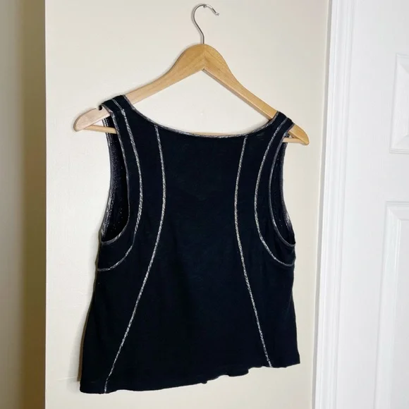 Urban Outfitters Silence + Noise Tank With Metallic Detailing - Picture 5 of 6